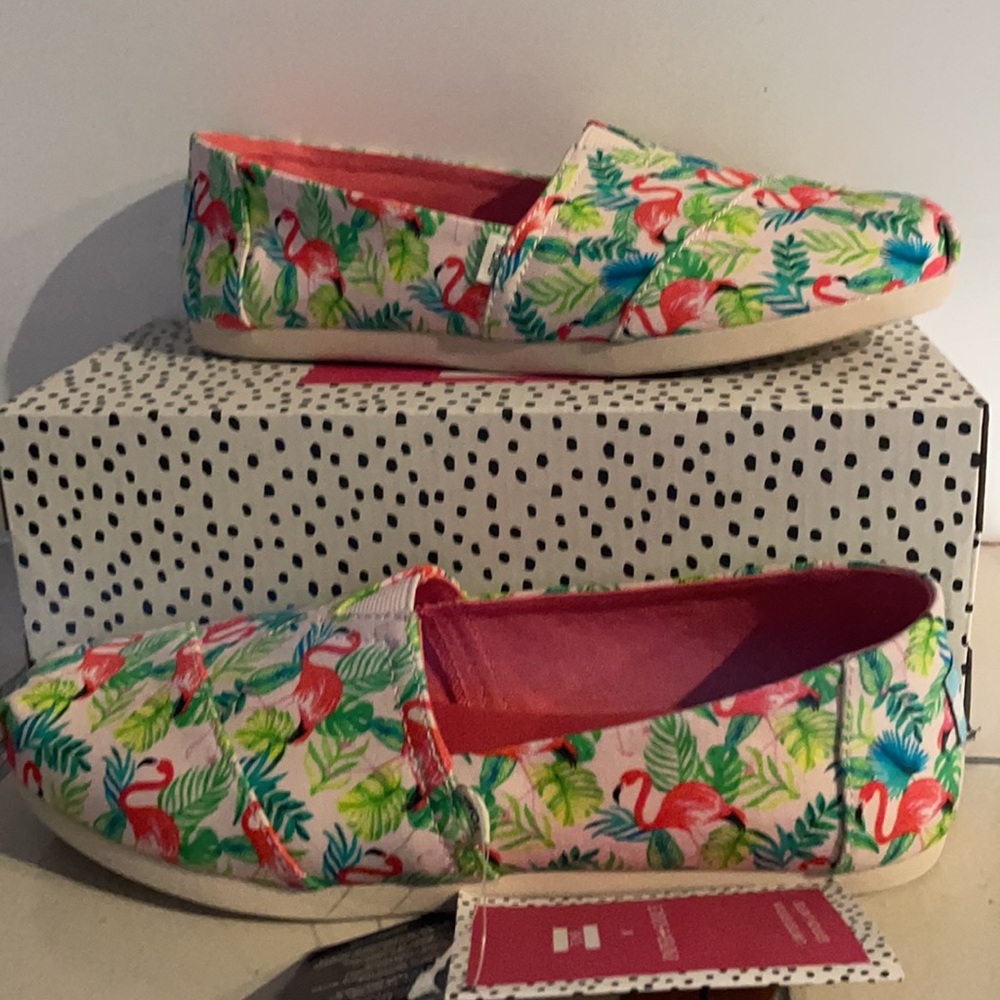 Tom’s Flamingo Alpargata Shoes
